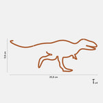 Skyline enfant tyranosaure