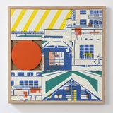 Tableau Décoratif en Bois - Villa