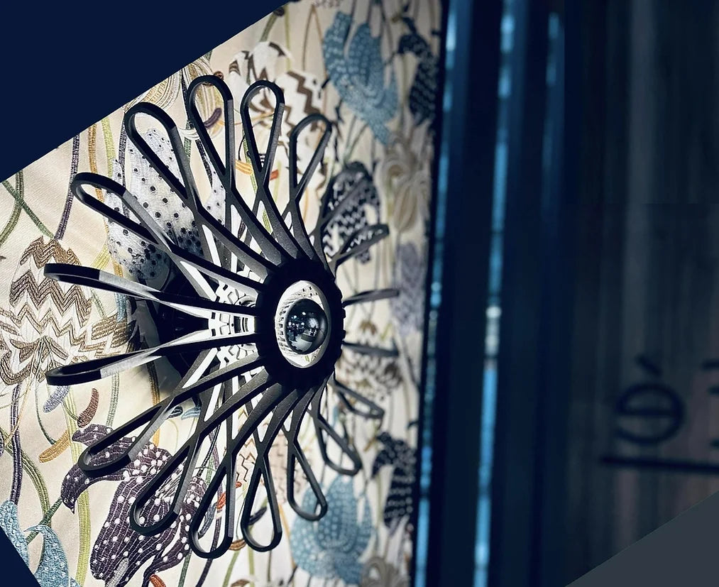 décoration, luminaire - applique fleur Rif