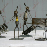 Simple recycled characters