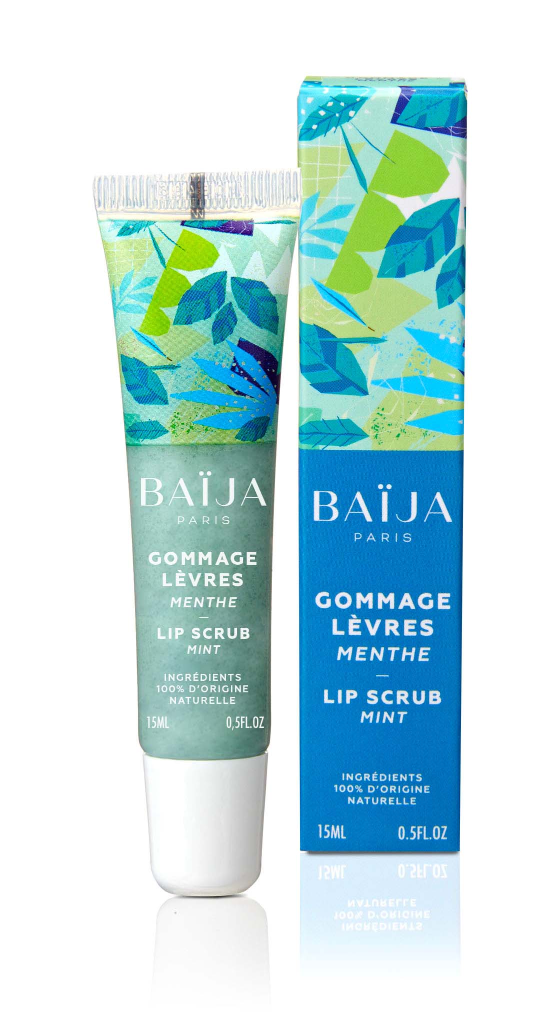 soins, baïja gommage lèvres menthe