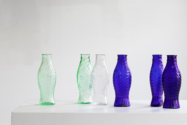 Décoration - Carafe, bouteille Fish & Fish - Serax