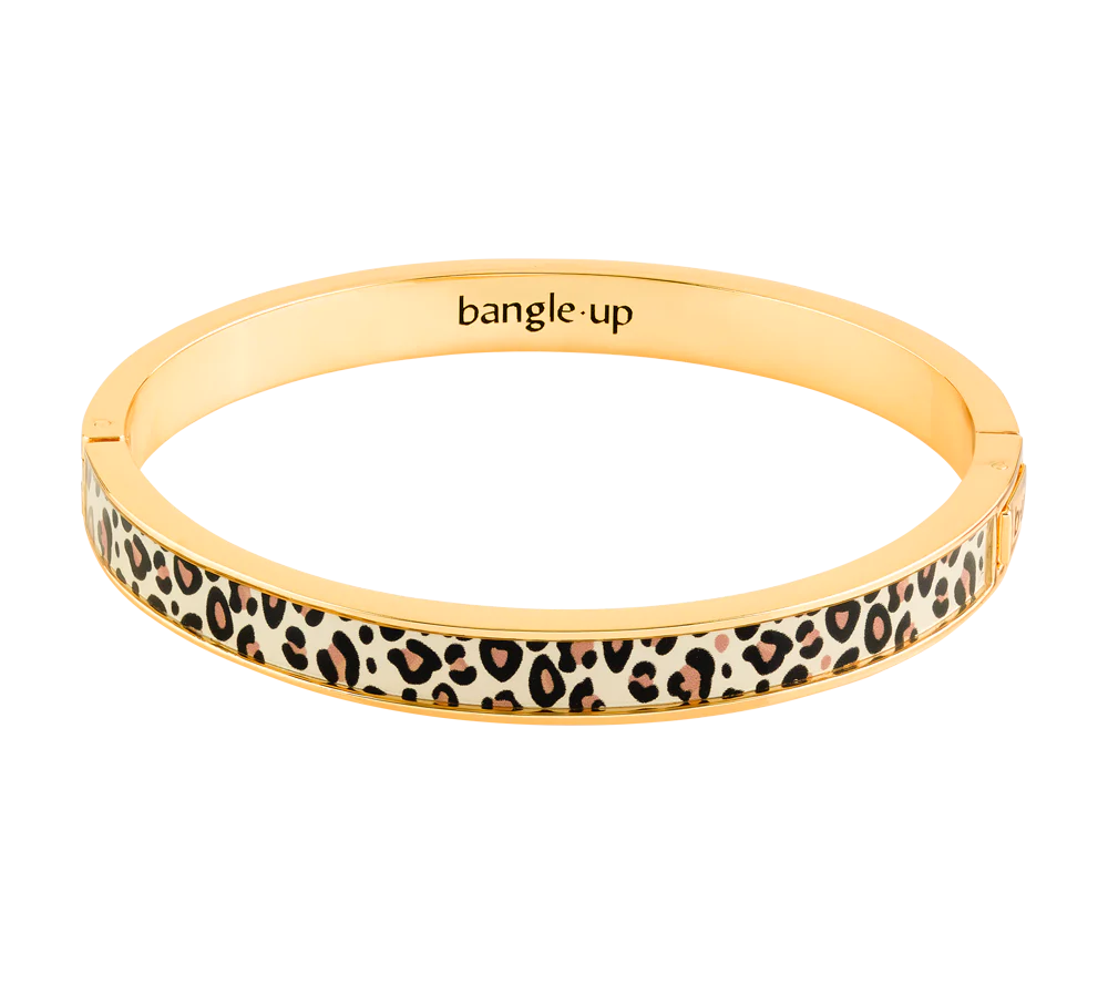 bijoux, bangle up bracelet tina léopard