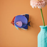 Butterly fish - poisson en carton recyclé - studio roof