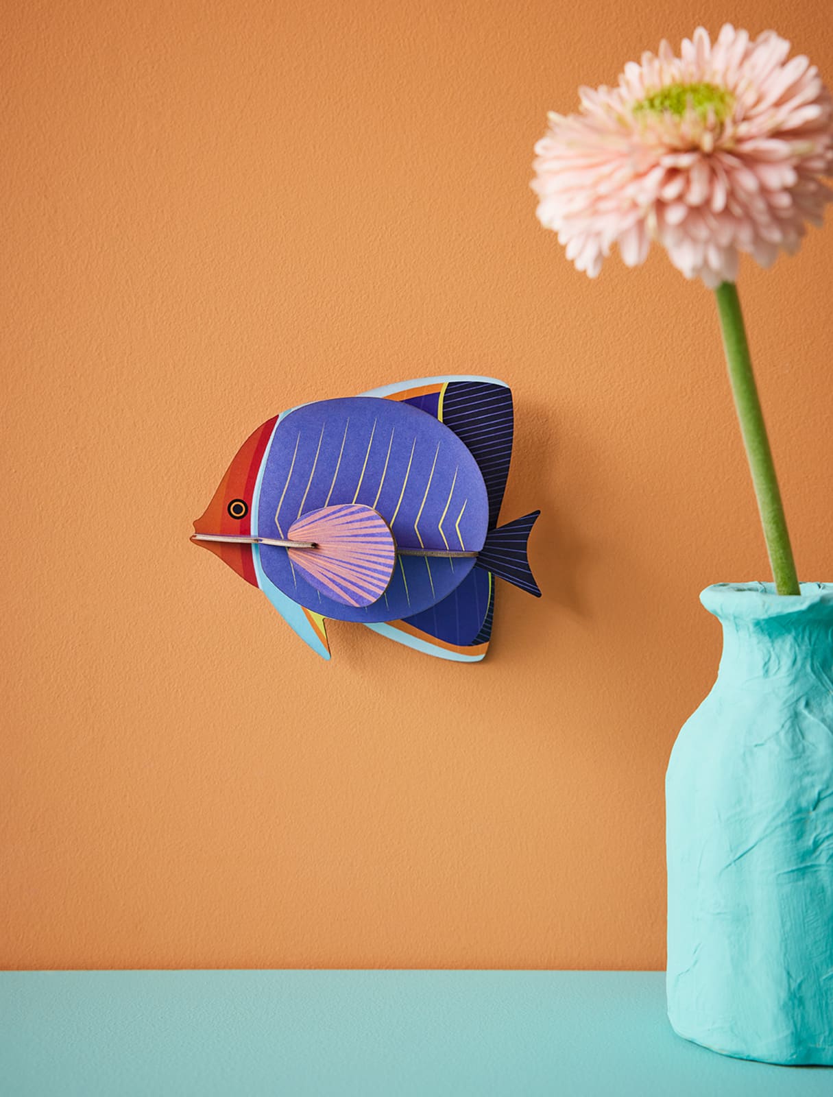 Butterly fish - poisson en carton recyclé - studio roof