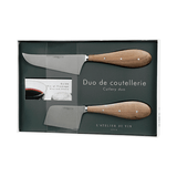 Atelier du vin - Duo de coutellerie à fromage