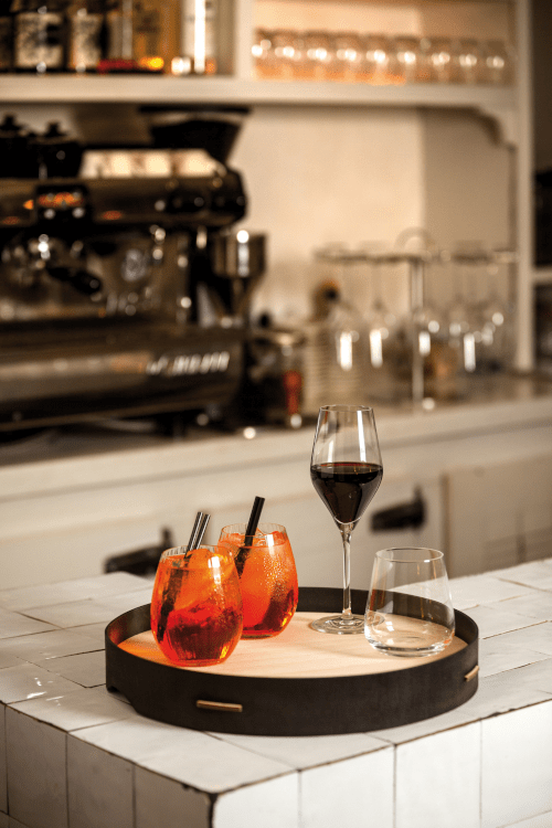 Plateau de service - décoration - atelier du vin