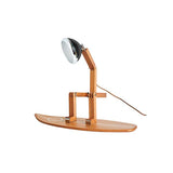 décoration, luminaire, Mr Wattson lampe noir avec planche de surf