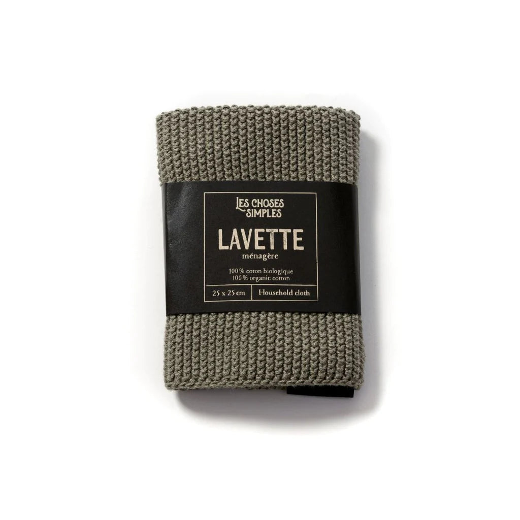 Lavette ménagère 100% coton biologique