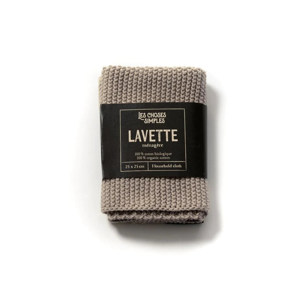 Lavette ménagère 100% coton biologique