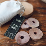 Disques cèdre anti-mites