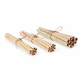 Bamboo straw individually