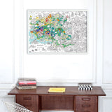 Giant poster à colorier