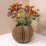 Recycled cardboard vase - Ball