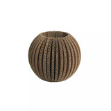 Recycled cardboard vase - Ball
