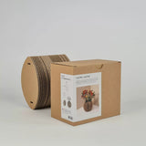 Recycled cardboard vase - Ball
