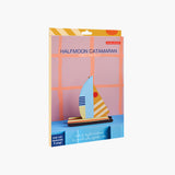 Catamaran halfmoon - décoration en carton recyclé - studio roof