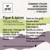 ocni, assaisonnement à tailler figues et épices