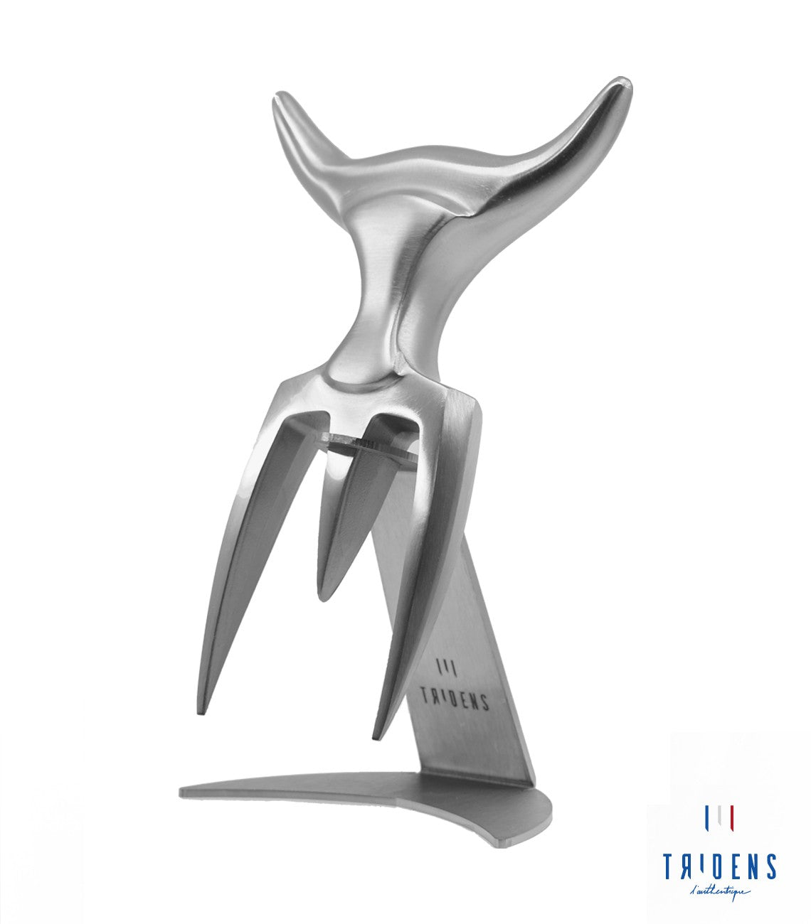 tridens fourchette à viande et support inox made in france