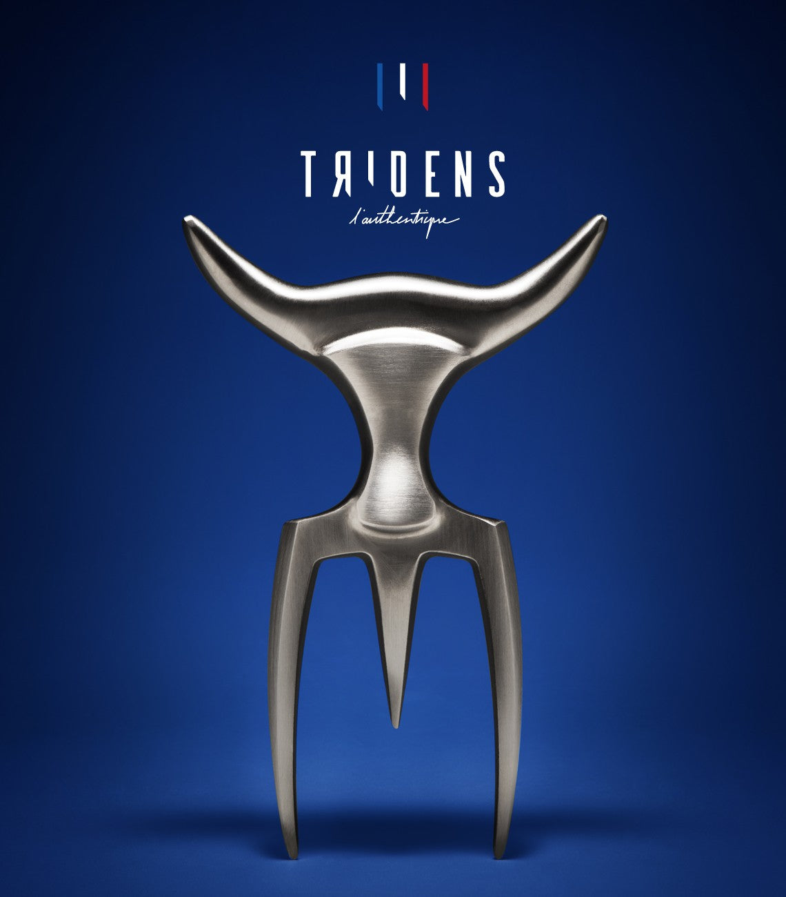 tridens fourchette à viande et support inox made in france