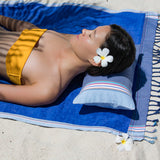 Simone & Georges - coussin de plage Hendaye
