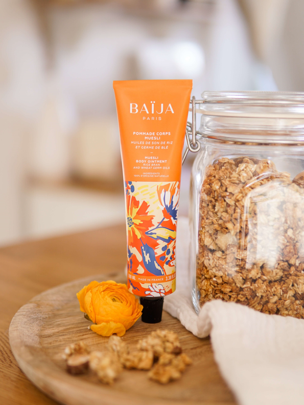 soins, baïja pommade muesli shot