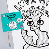 Giant Poster Love my Planet