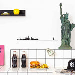 décoration murale, skyline New York