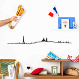 décoration murale, skyline Paris