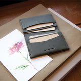 Porte cartes en cuir "Navigo"