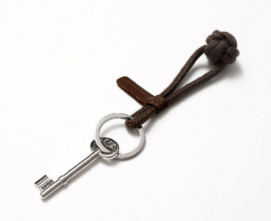 Porte clés noeud en cuir - Labrador
