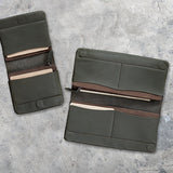 Porte monnaie en cuir "Crapaud" S