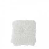 Coussin fourrure de Mongolie