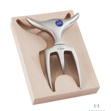 tridens fourchette à viande et socle de rangement made in france