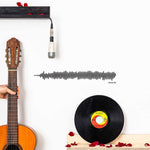 décoration murale, skyline musique, Yesterday, John Lennon et Paul Mc Cartney