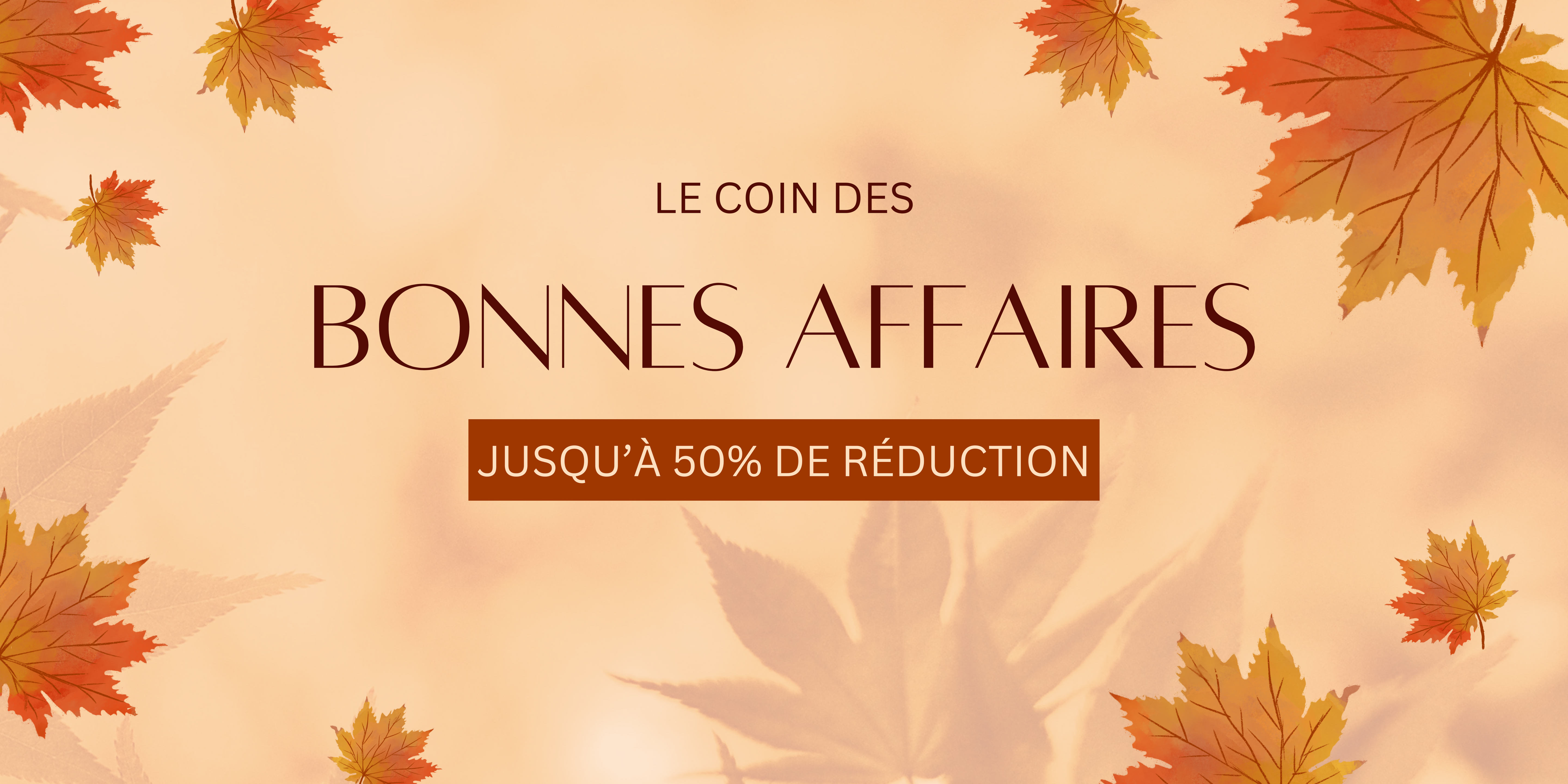 Le coin des bonnes affaires - Outlet