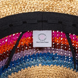 Bob Raphia Multicolore