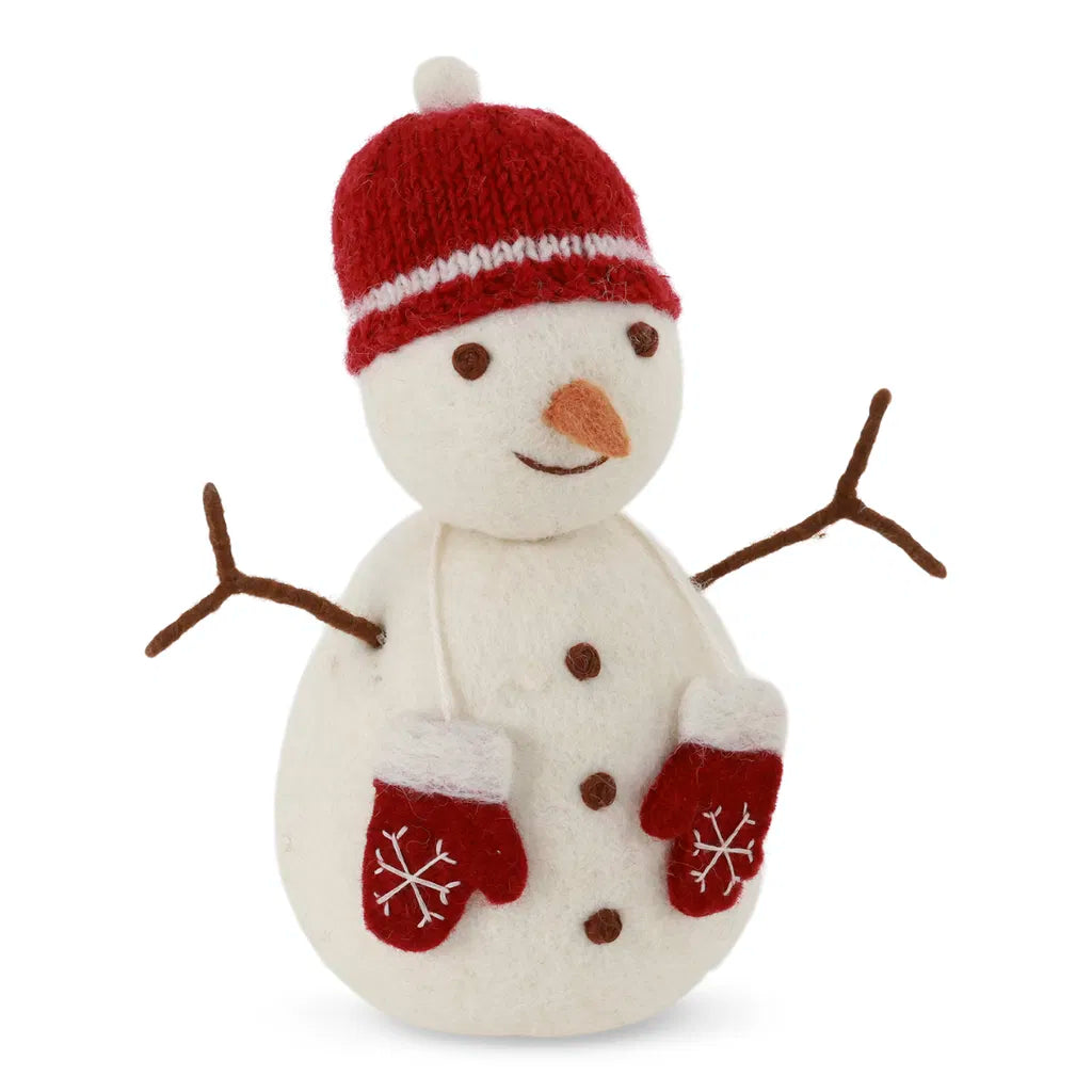 Bonhomme de neige bonnet & mitaines