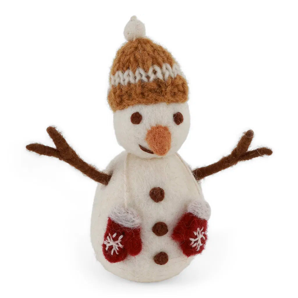 Bonhomme de neige bonnet & mitaines