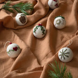 Boule de Noël en laine