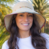 Chapeau cloche multicolore