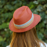 Chapeau papier - ruban large