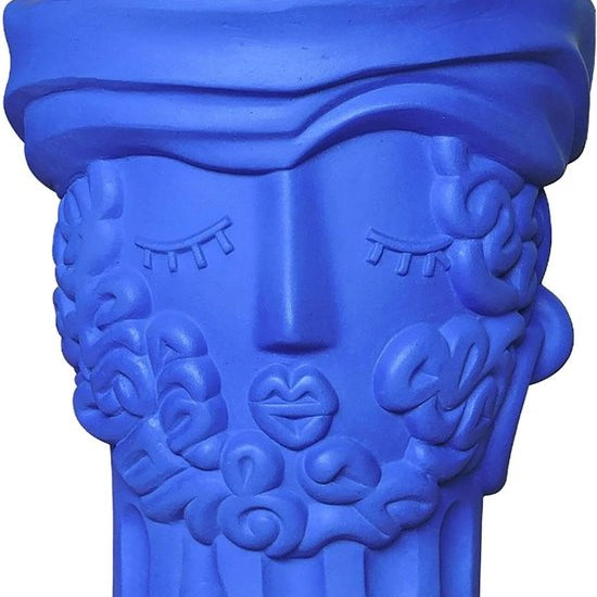 Vase en terre cuite - Bleu