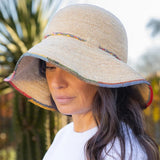 Chapeau cloche multicolore