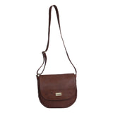 Sacoche en cuir Eva marron - The moshi