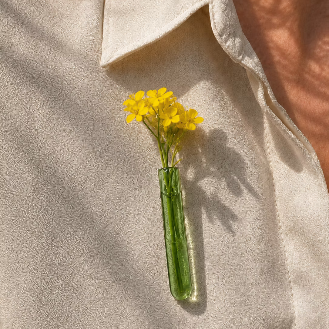 Broche fleur
