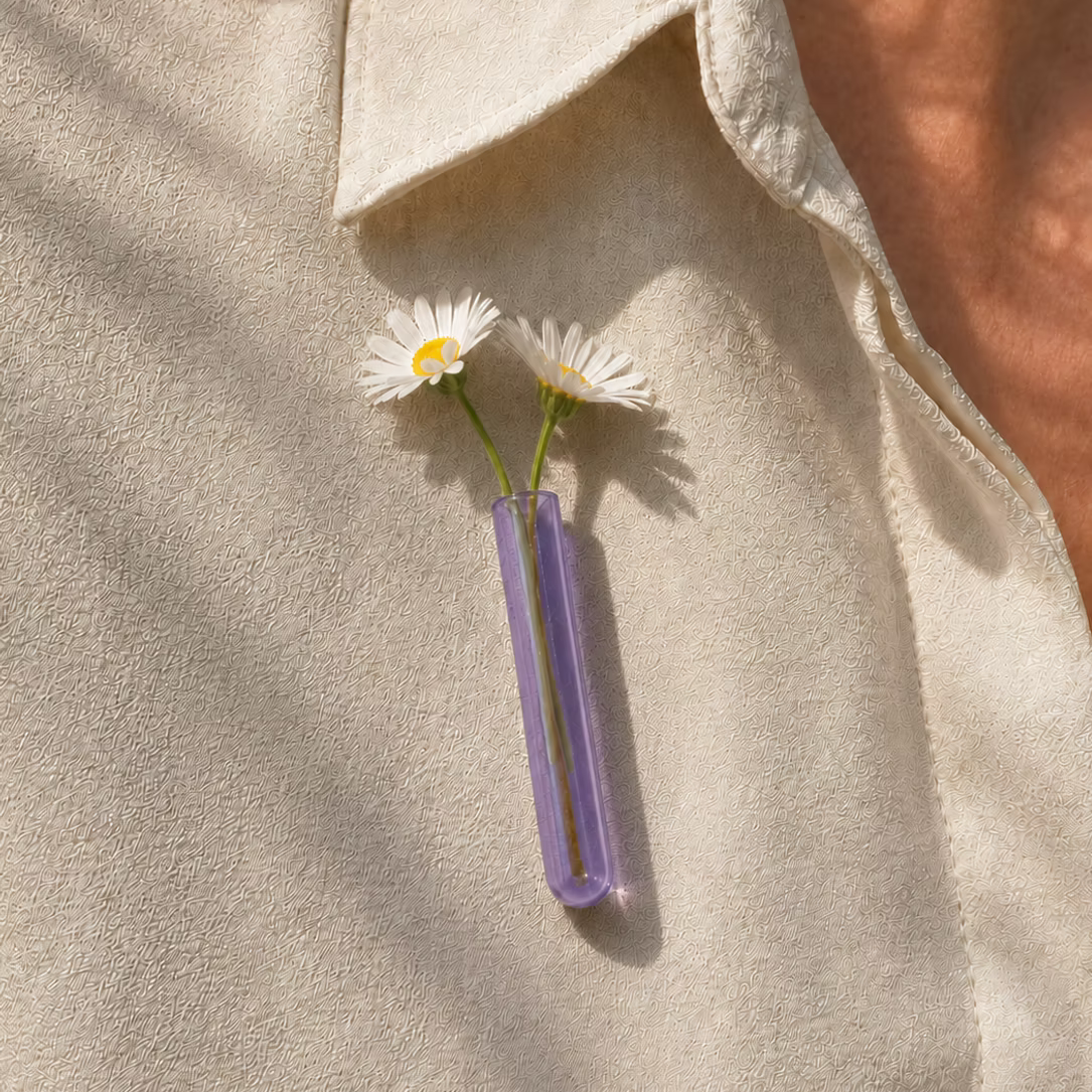 Broche fleur