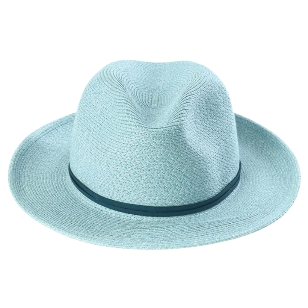 Chapeau en papier - lien cuir