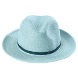 Chapeau en papier - lien cuir