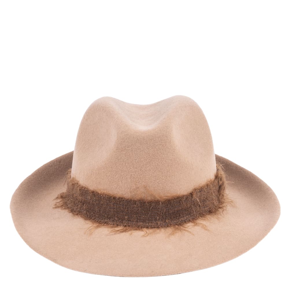 Chapeau feutre - ruban Mohair